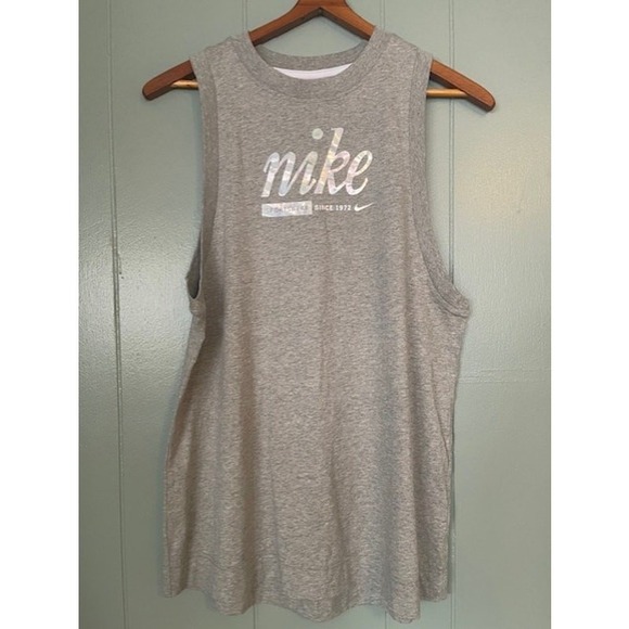 Nike Dresses & Skirts - Women's Nike Sportswear Metallic Tank Dress Size L‎ oversized